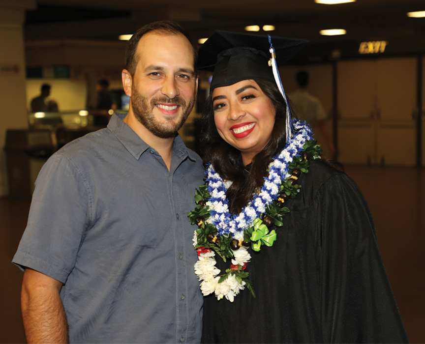 Cynthia Esparza and Derek Taylor