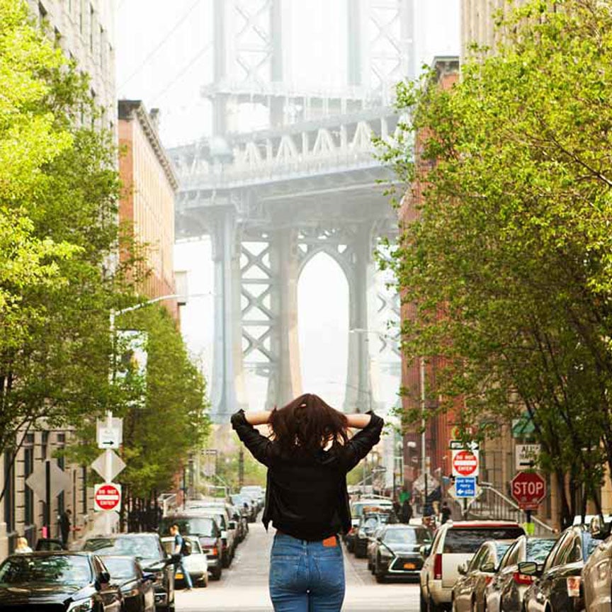 girl in New York City