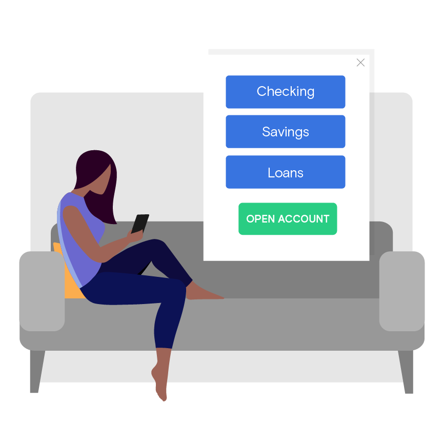 open a deposits accounts illustration